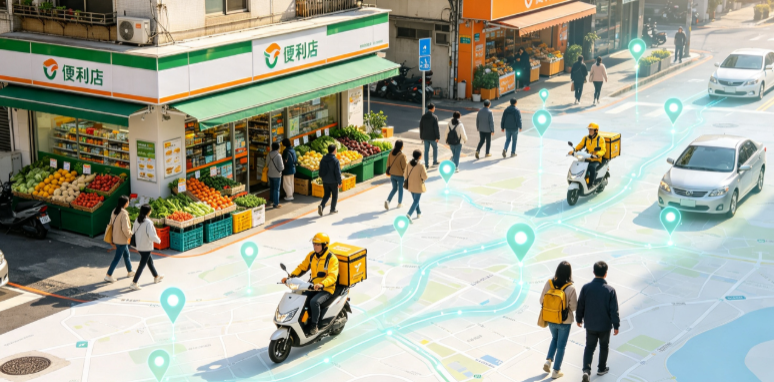 昌邑市渗透衣食住行，GEO 地理空间技术重塑大众日常消费服务场景